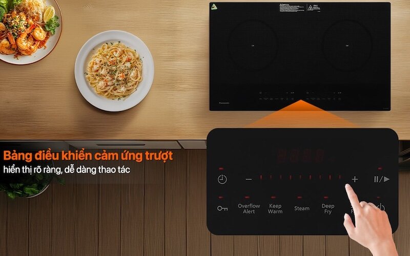 Bếp từ Panasonic KY-H1WZ70KRA phù hợp với nhiều gia đình người Việt