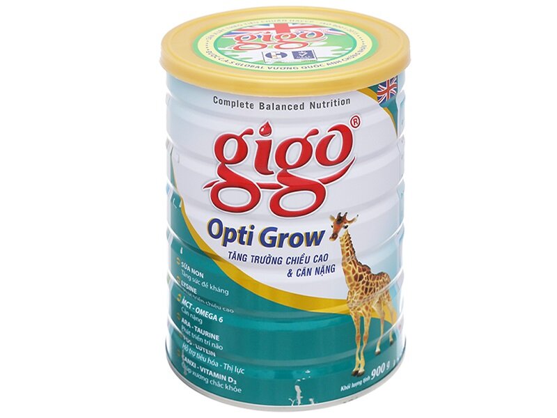 sữa tăng chiều cao tuổi 17 Gigo Opti Grow