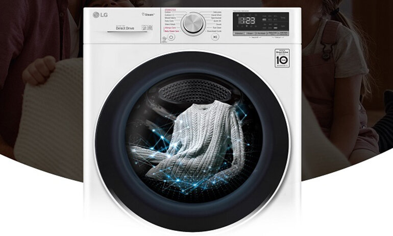 Công nghệ giặt 6 chuyển động giảm hư tổn sợi vải