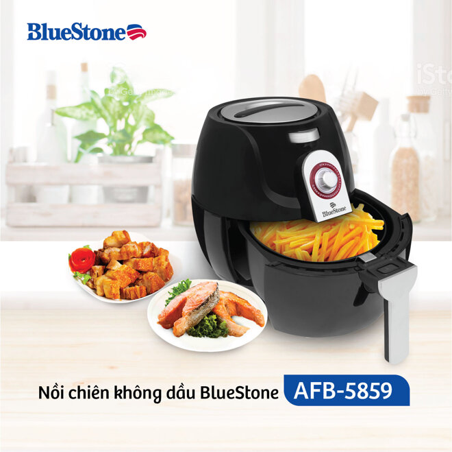 Nồi chiên không dùng dầu hãng BlueStone dung tích 3,3 L