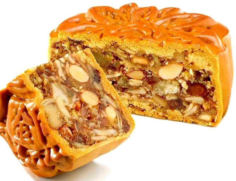 Calorie content in a mixed moon cake