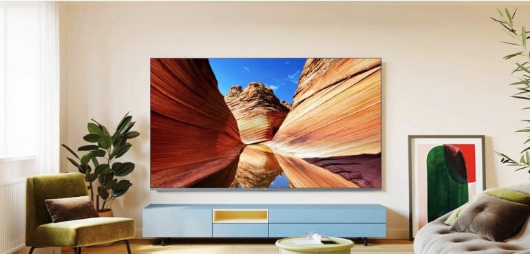 Với tivi Xiaomi E75S Pro, mọi người dùng đều sẽ cảm thấy hài lòng với thiết kế 75 inch tràn viền, độ phân giải rất cao đạt chuẩn 8K.