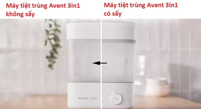 Nên chọn mua máy tiệt trùng bình sữa Avent 3 in 1 loại nào tốt?