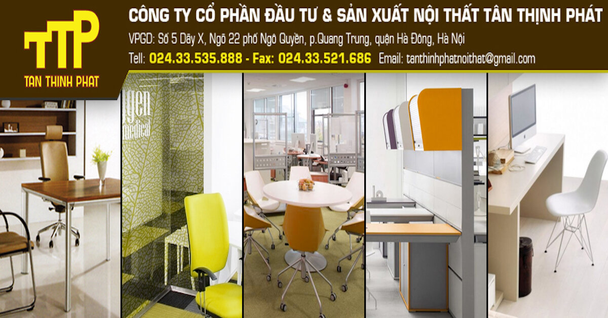 Vách ngăn văn phòng – Sản phẩm bán chạy nhất tại Cty CP ĐT&SX Nội Thất Tân Thịnh Phát