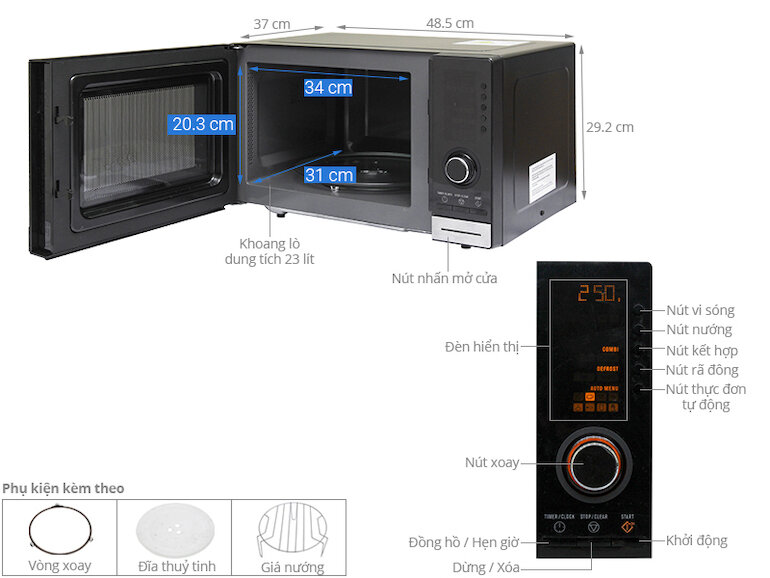 Lò nướng gia đình Electrolux EMS2348X