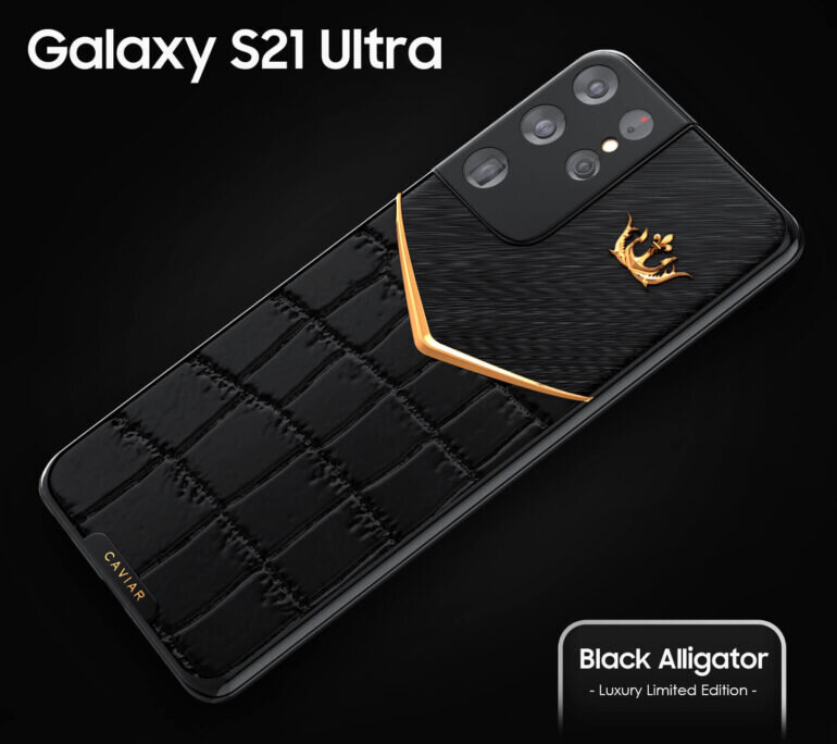 Samsung Galaxy S21 Ultra 5G phiên bản Black Alligator