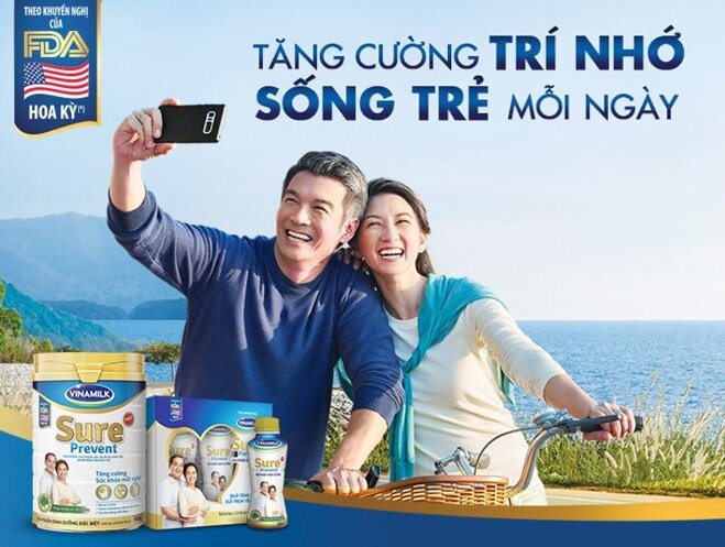 Vinamilk Sure Prevent tốt cho tim mạch, xương và trí nhớ của người dùng