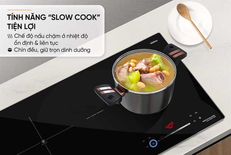 Bếp điện từ đôi Sunhouse Mama SHB82011-MMD trợ thủ đắc lực cho người nội trợ