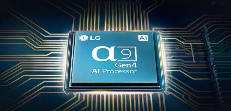 OLED Tivi 4K LG 65 inch 65C1PTB ThinQ AI sở hữu bộ xử lý 4K α9 AI thế hệ thứ 4