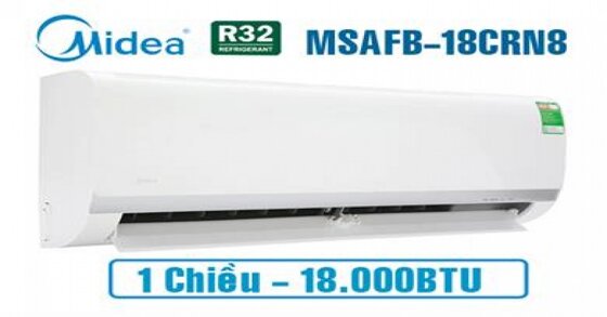 Vén màn chất lượng điều hòa Midea inverter 10000 btu MSAF-10CRN8