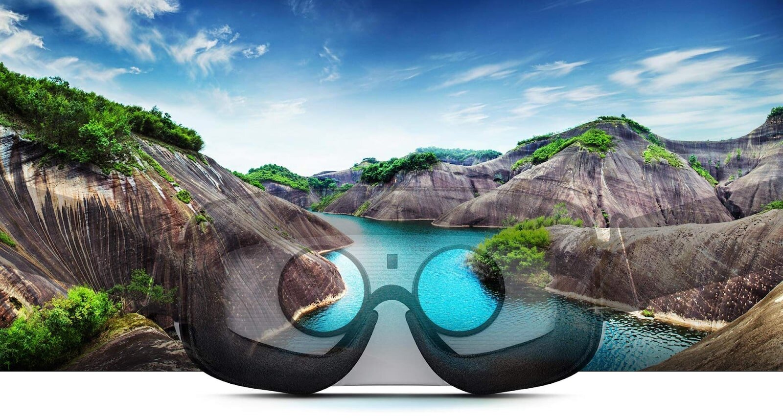 Đeo kính VR bạn sẽ được trải nghiệm đi đến điểm du lịch thực tế
