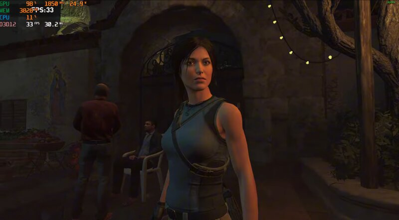 Test game Tomb Raider