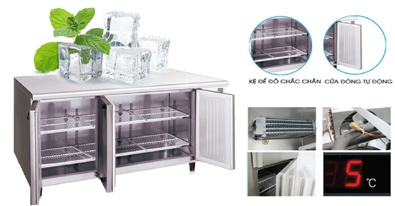 3 yếu tố quyết định khả năng làm lạnh nhanh và sâu trên bàn đông Hoshizaki FT-188MA-S-ML có thể bạn chưa biết