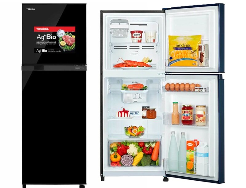 Loạt tủ lạnh Toshiba rẻ dưới 5 triệu có ngăn cấp đông mềm đáng mua 2026