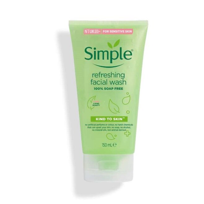 Simple facial cleanser brand for oily skin is famous