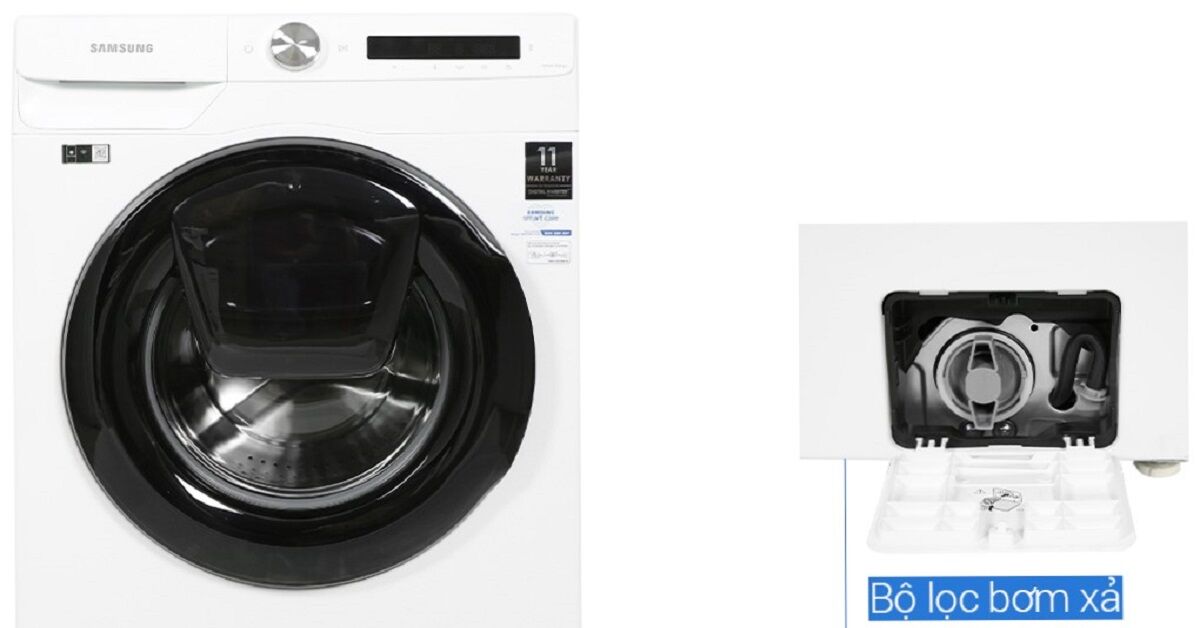 Vì sao máy giặt Samsung Addwash Inverter 8.5 kg WW85T554DAW/SV đáng chọn mua?