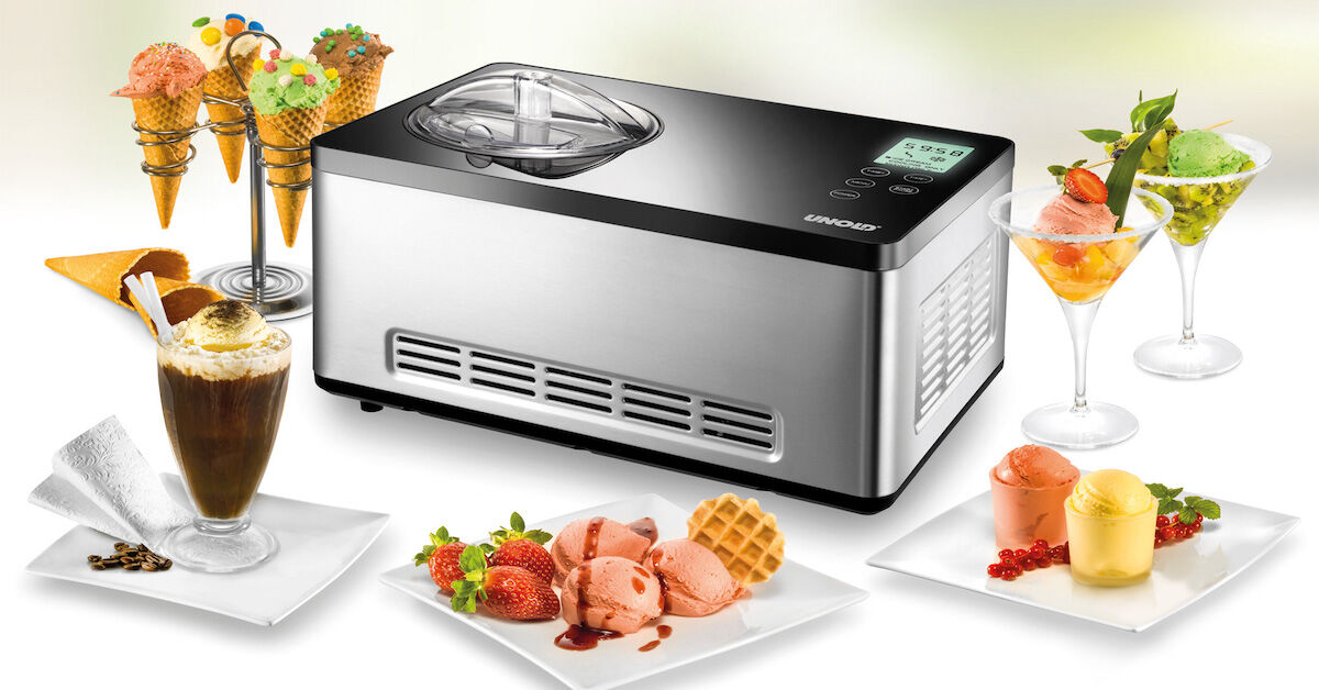 Vì sao nên chọn máy làm kem Unold cho gia đình?