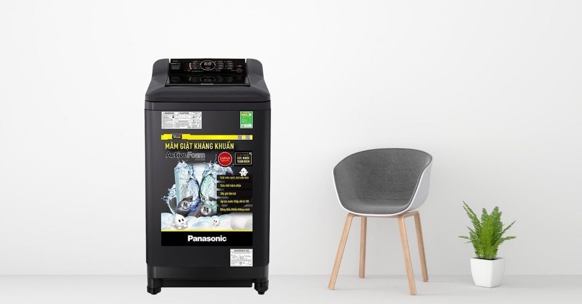 Vì sao nên mua máy giặt Panasonic 10kg cửa trên?