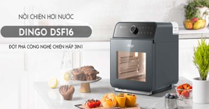 Vì sao nồi chiên không dầu hơi nước DINGO DSF16 mới vừa ra mắt đã cháy hàng?