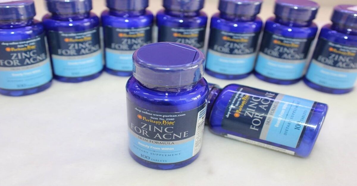 Viên kẽm Zinc for Acne có trị mụn được không ?