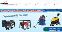 Vinastar - Chuyên cung cấp và tư vấn giải pháp máy móc thiết bị ngành chế biến thực phẩm, công nghiệp, nông nghiệp, xây dựng dân dụng và văn phòng hàng đầu Hà Nội