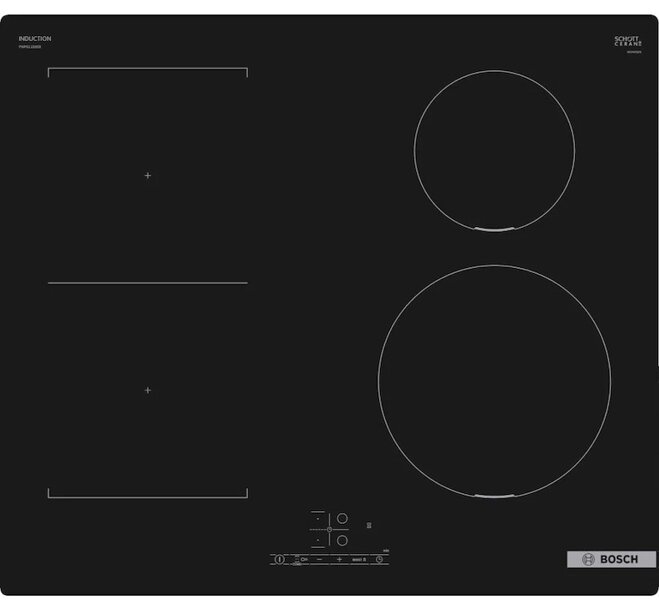 Bếp từ Bosch PWP611BB5E - Hẹn giờ nấu thông minh