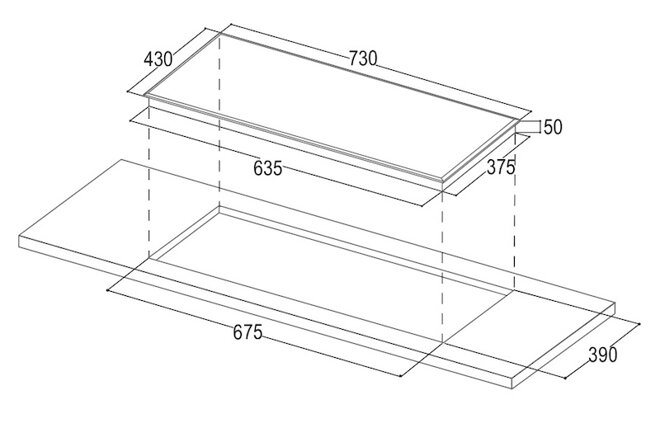 Bếp từ đôi Bauer BE 3002SI thiết kế tinh tế, tính năng hiện đại