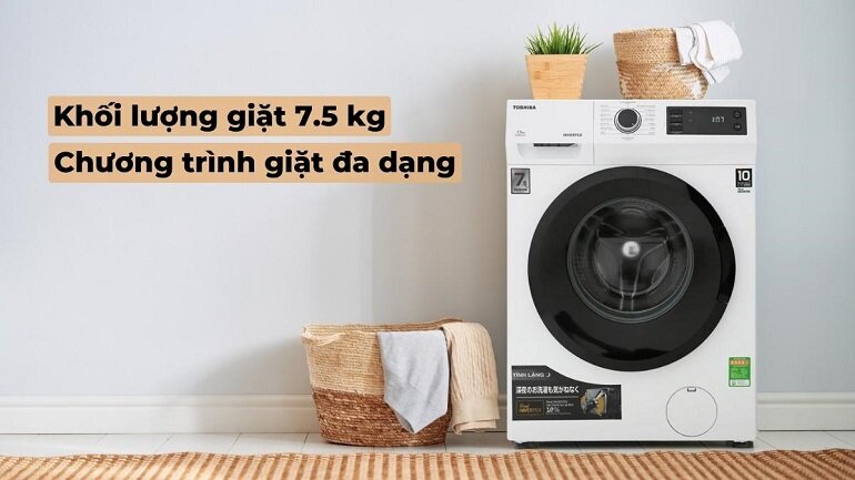 Máy giặt Toshiba Inverter 7.5 Kg TW-BK85S2V (WK) có giá tham khảo 5.900.000 tại websosanh.vn