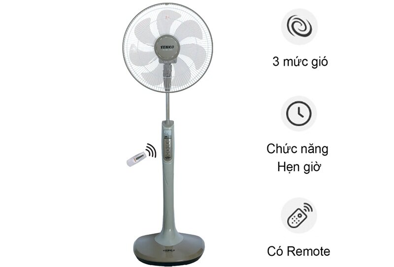 4 mẫu quạt cây Senko giá rẻ, làm mát tốt đáng mua năm 2026