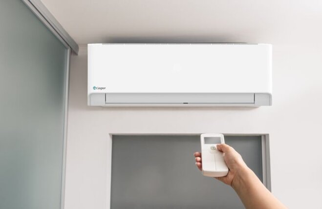 cách điều chỉnh hướng gió trên điều hòa Casper 24000 BTU LC-24FS32