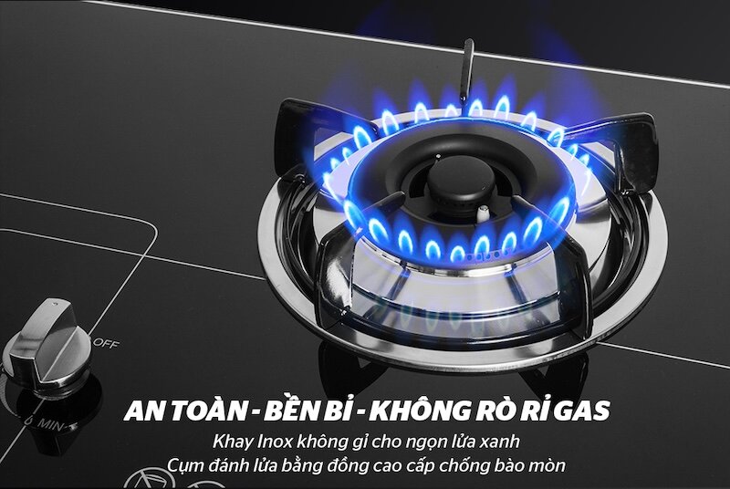 Bếp gas âm Sunhouse Mama MMB6632 thiết kế hiện đại và tính năng vượt trội