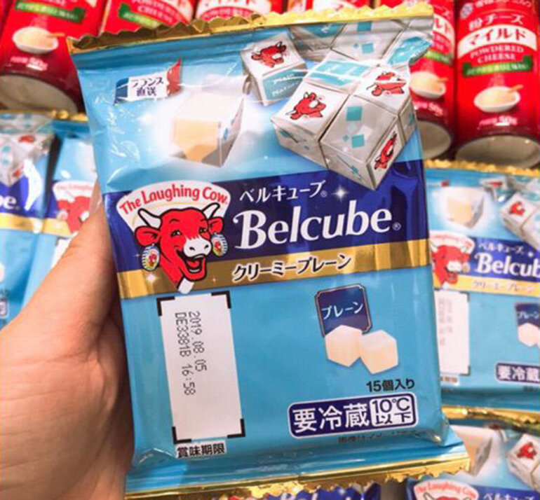 Belcube cheese