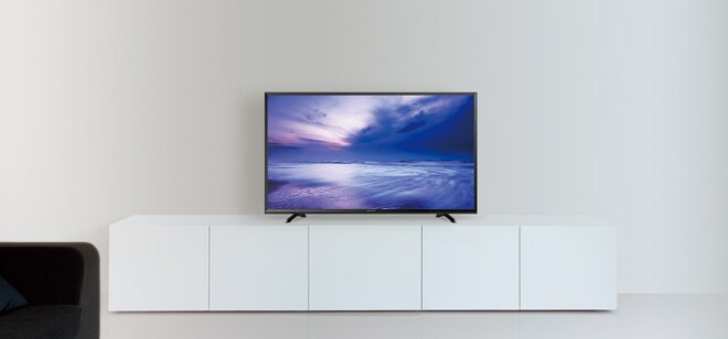 Tivi LED HD Panasonic 32 inch có thiết kế đẹp mắt phù hợp cho mọi không gian 