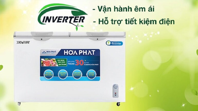 Tủ đông Hòa Phát 300 lít Inverter