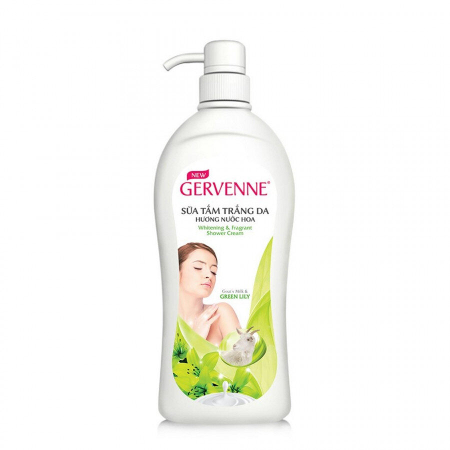 Sữa tắm Gervenne trắng da