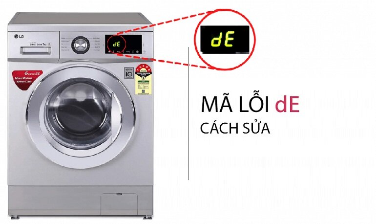 lỗi máy giặt lg