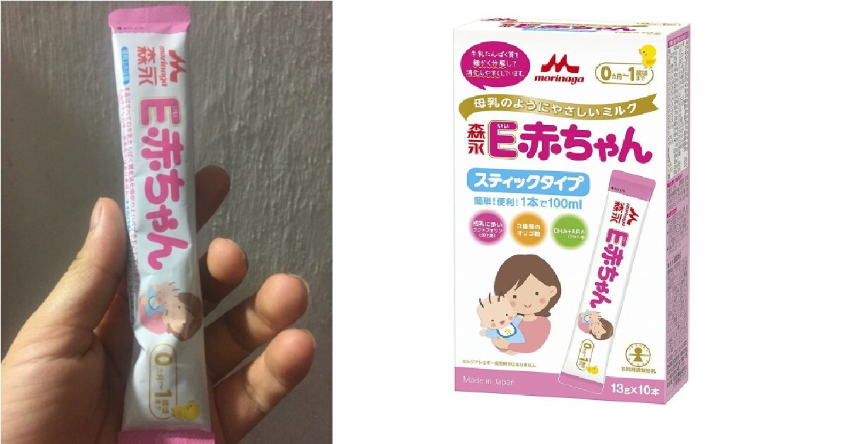 4 điều mẹ cần chú ý khi dùng sữa Morinaga E-Akachan dạng thanh cho bé