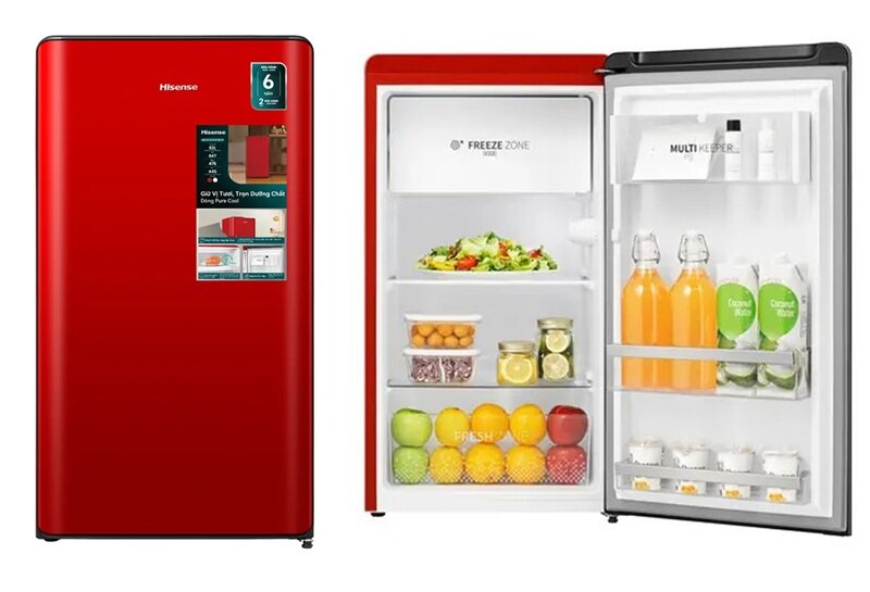 Loạt tủ lạnh mini có ngăn đá đáng mua năm 2026, giá từ 1,52 triệu đồng