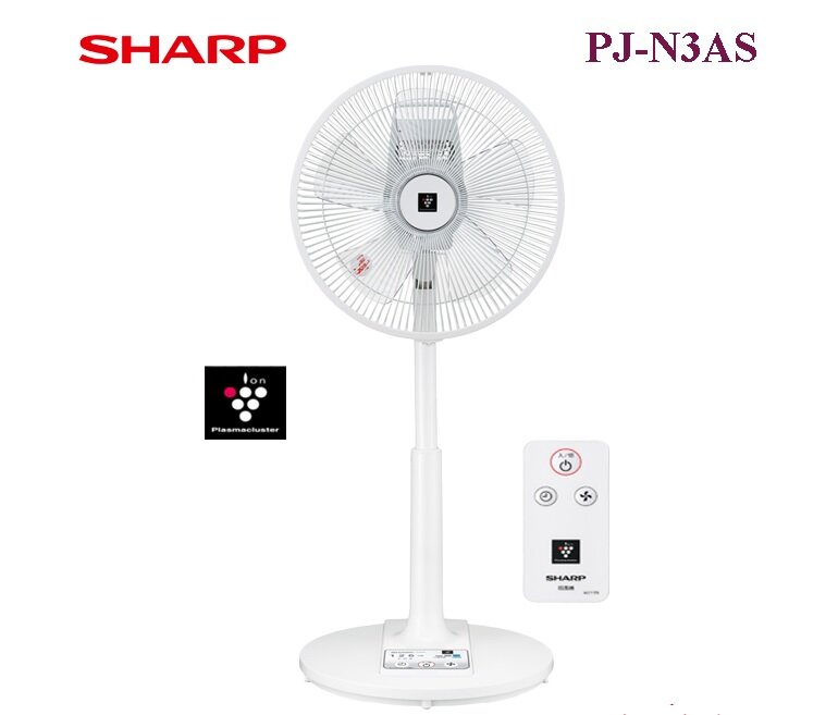 Quạt đứng Sharp PJ-N3AS được thiết kế với kiểu dáng hiện đại, thanh lịch