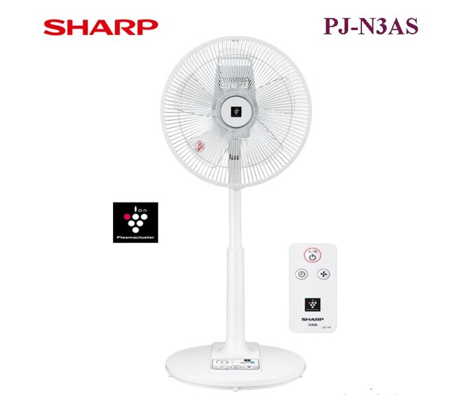 Quạt đứng Sharp PJ-N3AS được thiết kế với kiểu dáng hiện đại, thanh lịch