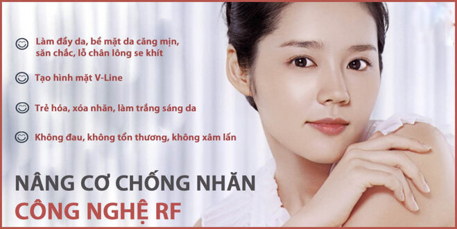 Nâng cơ mặt bằng công nghệ RF