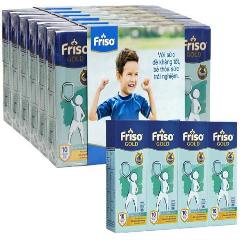 Sữa Friso Gold 4 pha sẵn cho bé trên 1 tuổi
