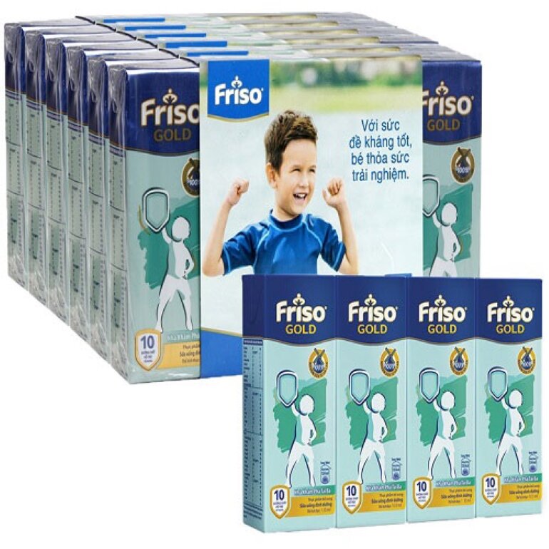 Sữa Friso Gold 4 pha sẵn cho bé trên 1 tuổi