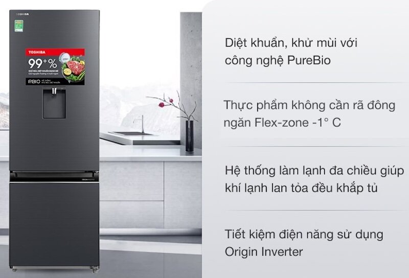 Tham khảo 3 tủ lạnh Toshiba Inverter giải pháp lý tưởng cho mọi gia đình