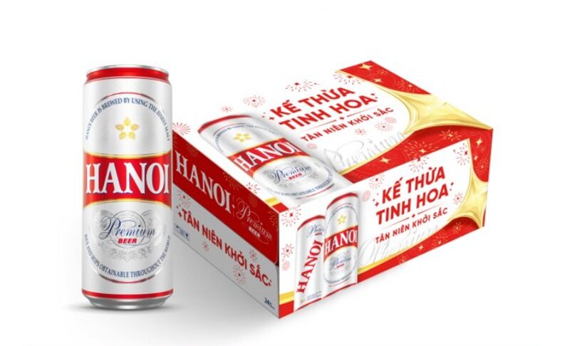 Giá thùng bia Hà Nội Tết 2026 và chương trình khuyến mãi trúng thưởng năm mới Bính Ngọ