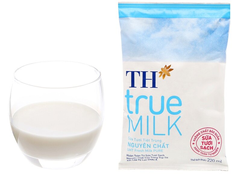 Sữa tươi tắn ko đường