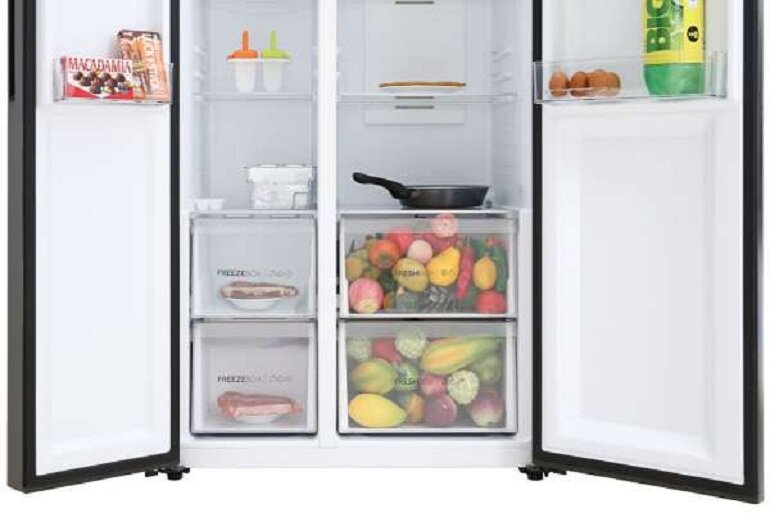 Tủ lạnh AQUA Inverter 541 lít AQR - S541XA (BL)