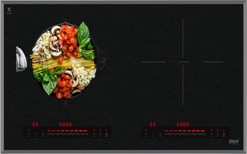 Bếp từ Lorca TA-1008 VN thiết kế đậm chất châu Âu