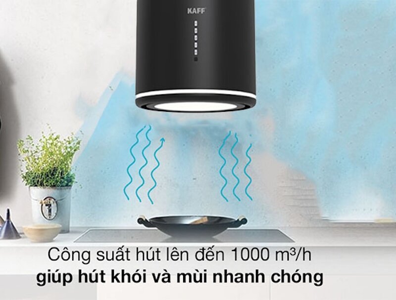 Máy hút mùi Kaff KF-WL2038B sở hữu công nghệ tiên tiến, trải nghiệm hoàn hảo