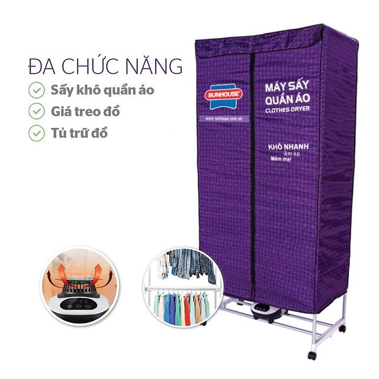 Máy sấy quần áo Sunhouse SHD2707 03